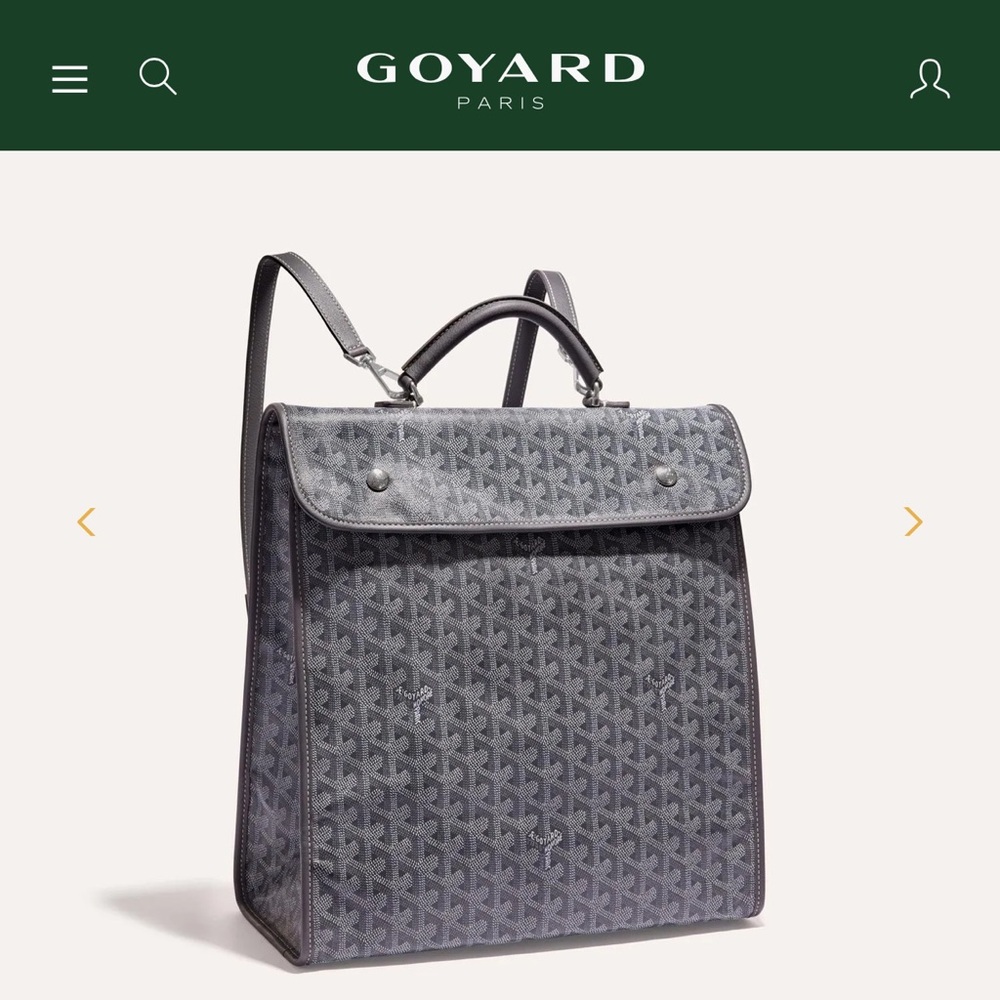 Goyard Saint Leger Gray Backpack/Briefcase